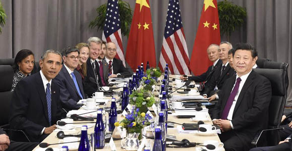 В Вашингтоне проходит встреча Си Цзиньпина и Б.Обамы