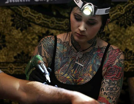 6-ая Международная конвенция татуировки в Катманду