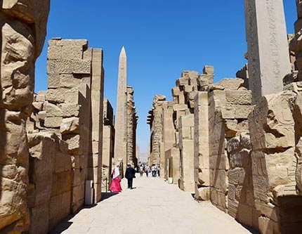 Карнакский храм Египта