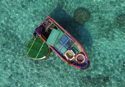 Бытовая жизнь рыбаков в акватории китайских островов Сиша