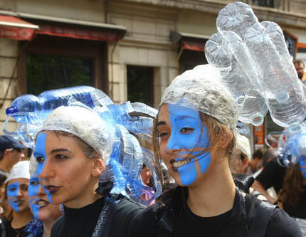 Костюмированный парад Циннеке в Брюсселе
