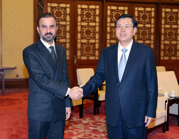 ВСНП заинтересовано в укреплении сотрудничества с Оманом -- Чжан Дэцзян