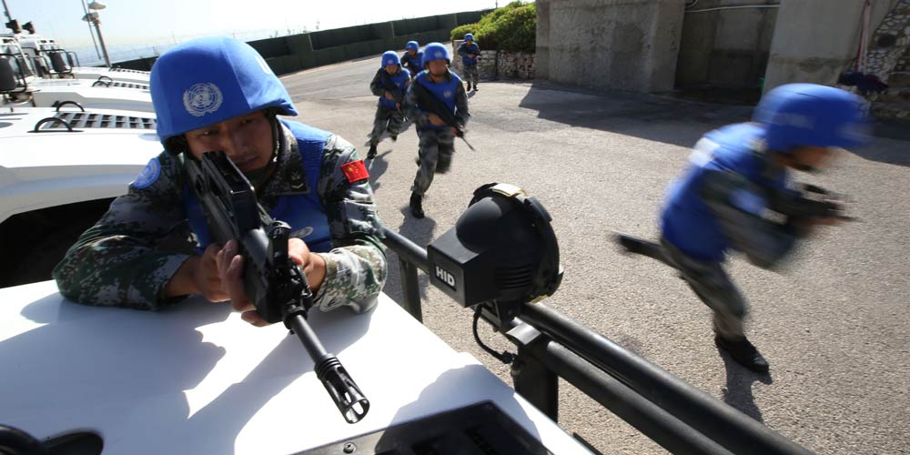 Китайские миротворческие силы в Ливане отработали принципы обороны в экстренных случаях