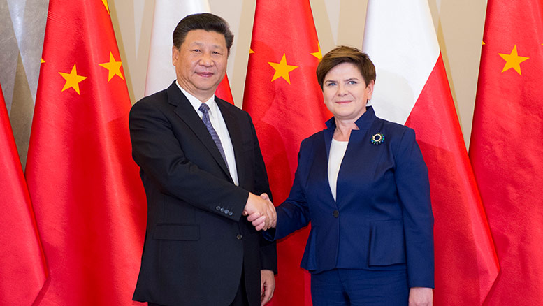 Си Цзиньпин встретился с премьер-министром Польши Б.Шидло