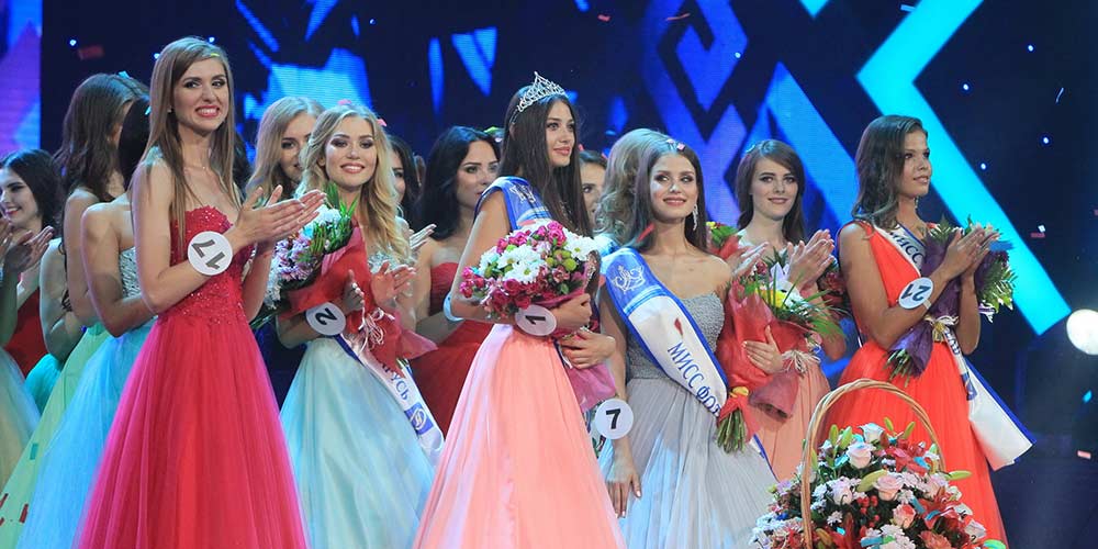 Конкурс красоты "Мисс Беларусь-2016" в Минске