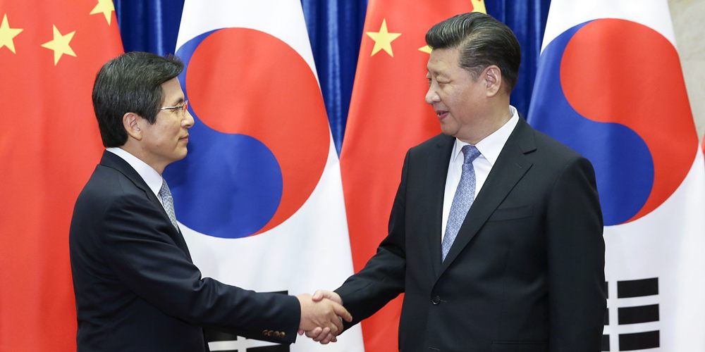 Си Цзиньпин призывает с осторожностью относиться к планам США разместить систему 
ПРО в Республике Корея