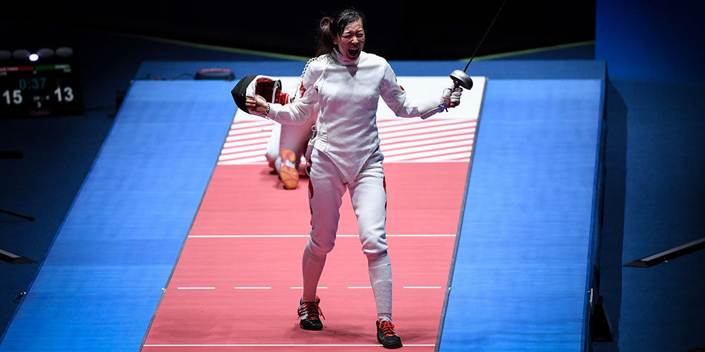 Олимпиада-2016 -- Фехтование: Шпажистка Сунь Ивэнь завоевала бронзу на Олимпиаде в Рио-де-Жанейро