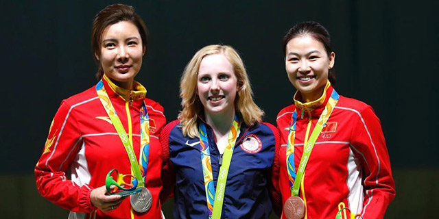Сборная КНР завоевала 2 серебрянных и 3 бронзовых медали