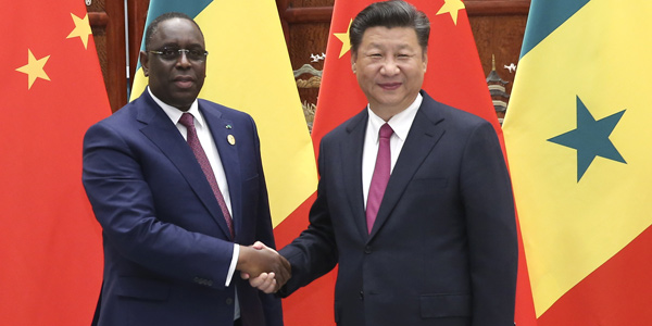 Си Цзиньпин встретился с президентом Сенегала