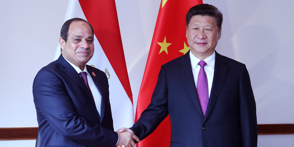 Си Цзиньпин встретился с президентом Египта