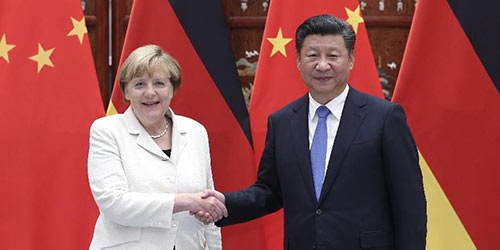 Китай и Германия будут сотрудничать для успешного проведения в Гамбурге саммита "Группы 20" -- Си Цзиньпин