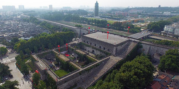 Древней городской стене Нанкина исполнилось 650 лет