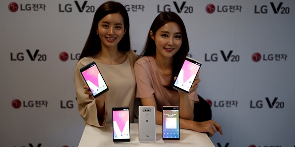 LG представила свой новый смартфон LG V20