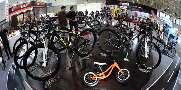 В Нанкине стартовала Азиатская выставка велосипедов-2016