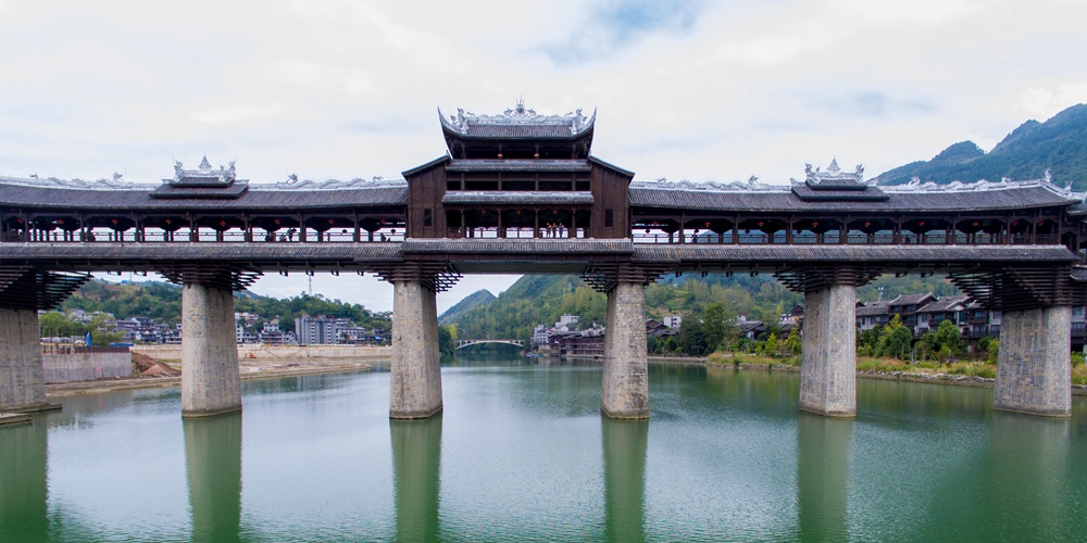 Крытый мост в Чунцине