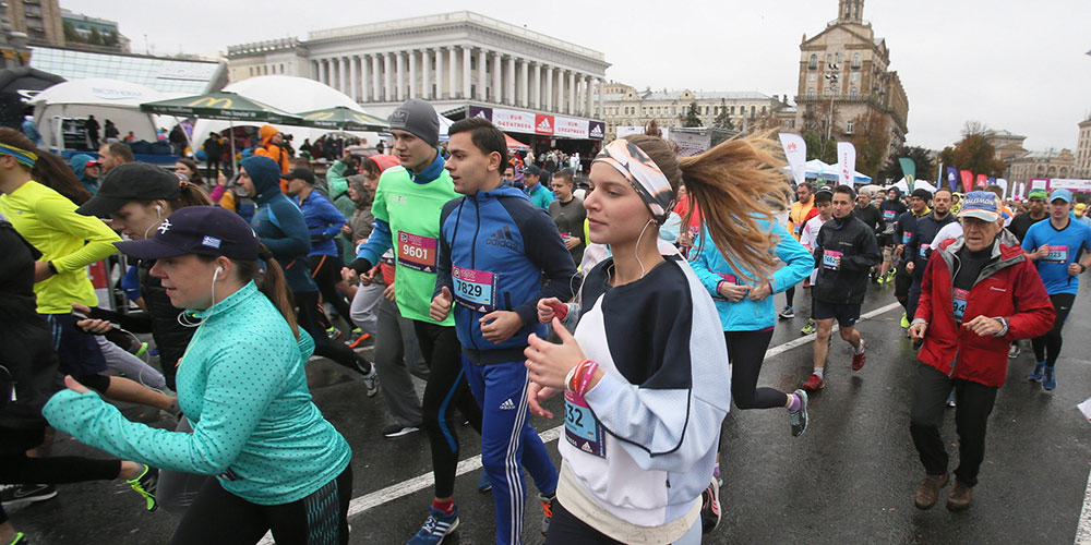 В Киеве прошел крупнейший марафон года