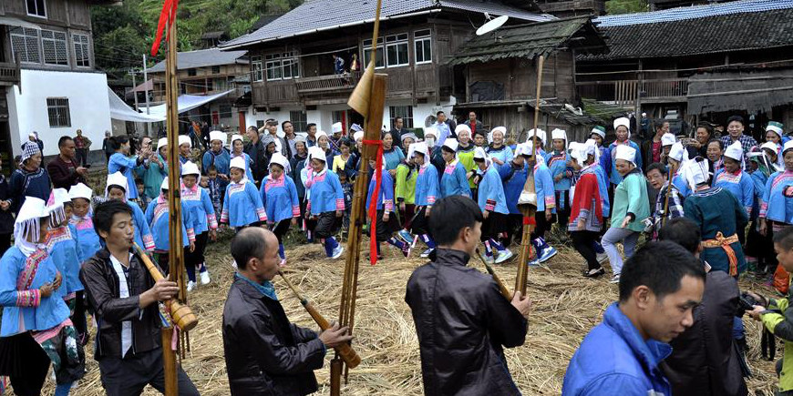 Традиционный праздник Дуаньцзе народности шуй отмечают в провинции Гуйчжоу