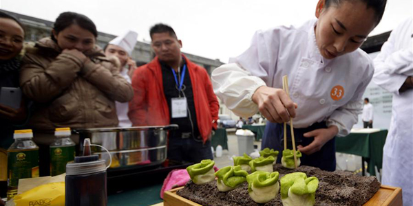 Конкурс новаторских вегетарианских блюд в Ханчжоу