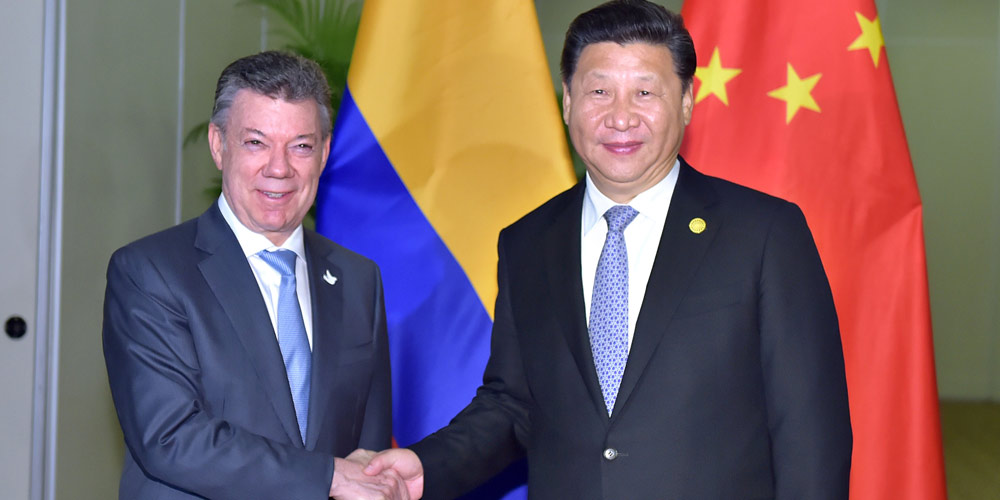 Си Цзиньпин встретился с президентом Колумбии