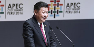 На встрече бизнес-сообщества АТР в Лиме Си Цзиньпин призвал к свободной торговле в регионе