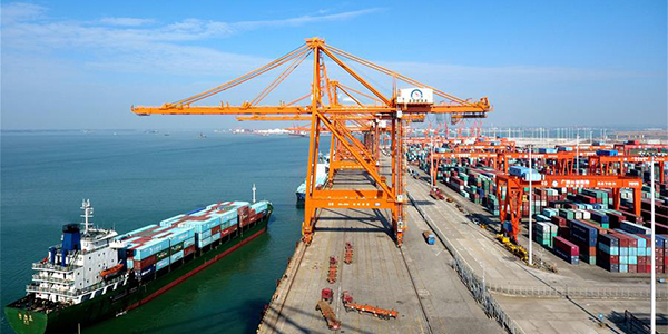 Объем грузооборота порта Циньчжоу побил новый рекорд