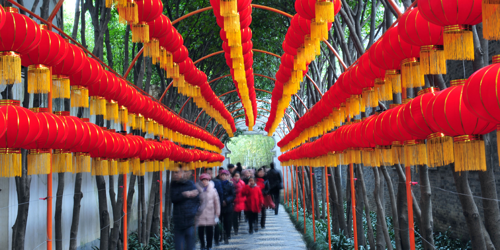 С началом новогодних каникул в Китае выросла туристическая активность