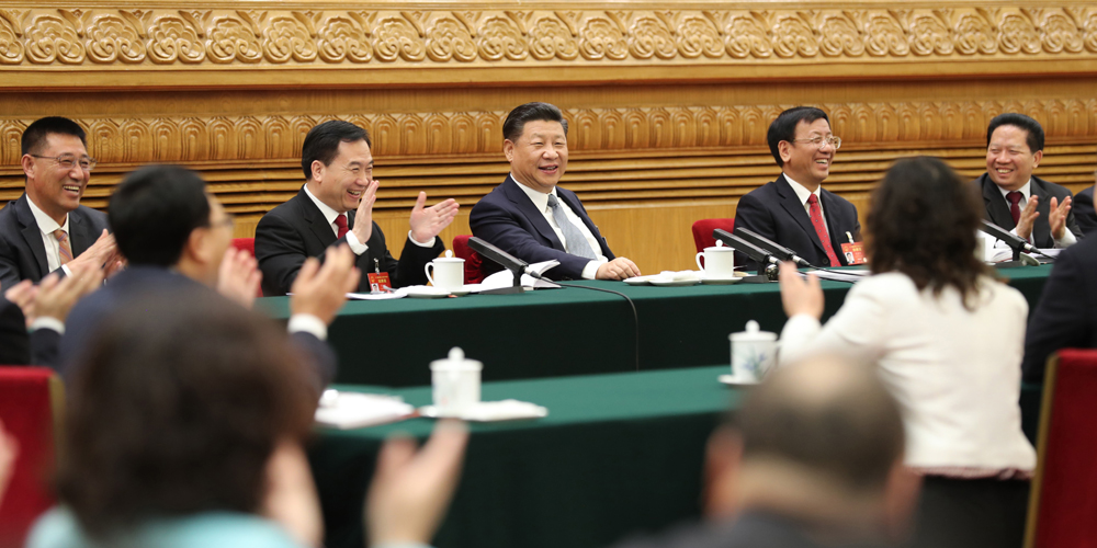 /Сессии ВСНП и ВК НПКСК/ Си Цзиньпин принял участие в дискуссии с депутатами ВСНП от провинции Ляонин