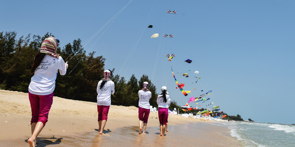 В Таиланде открылся международный фестиваль воздушных змеев