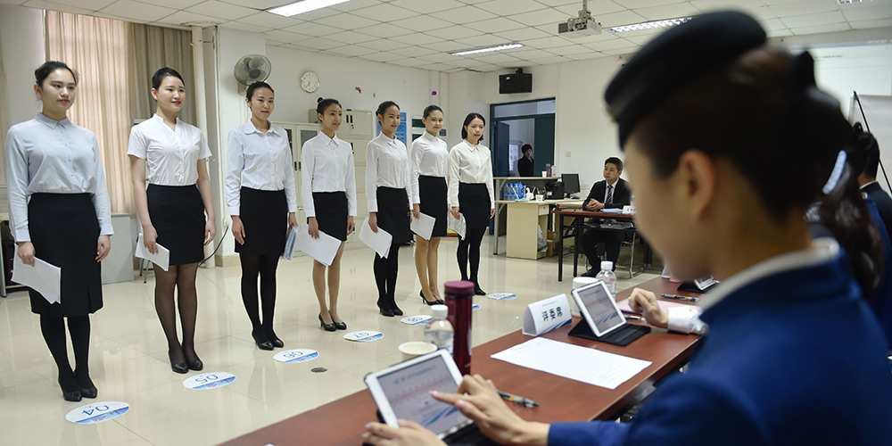 Одна из крупнейших авиакомпаний Китая провела конкурсный отбор будущих сотрудников в Фучжоу