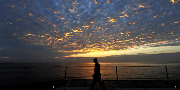 Закат над Южно-Китайским морем