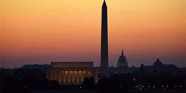 Рассвет в Вашингтоне