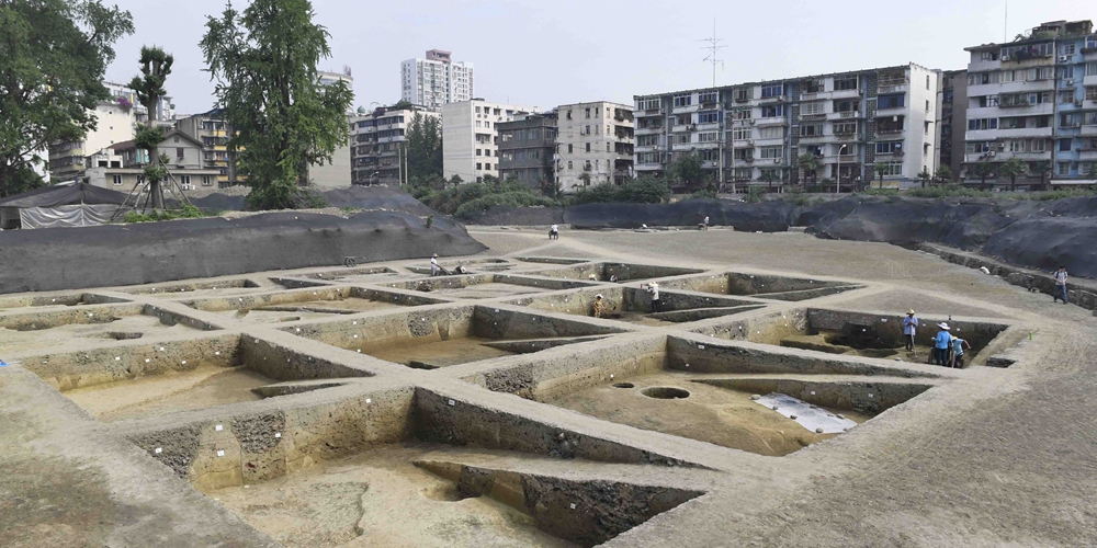 В центре Чэнду археологи обнаружили развалины древнего монастыря