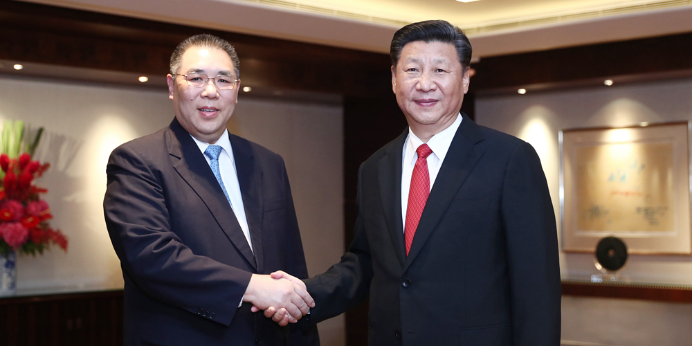 Си Цзиньпин встретился в Сянгане с главой администрации САР Аомэнь Цуй Шианем