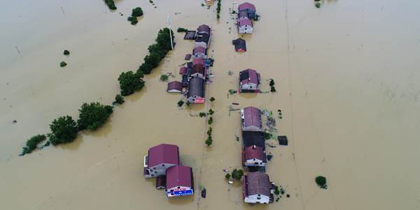 Провинция Хунань страдает от наводнений