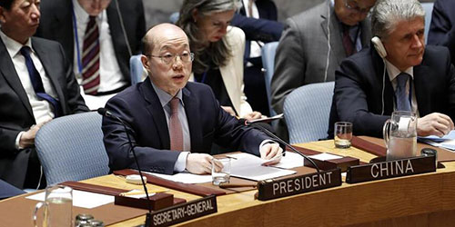 Постпред КНР при ООН: военные средства не должны стать вариантом решения проблемы 
Корейского полуострова