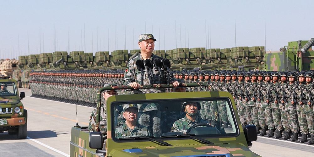 Си Цзиньпин выступил на военном параде по случаю Дня создания НОАК
