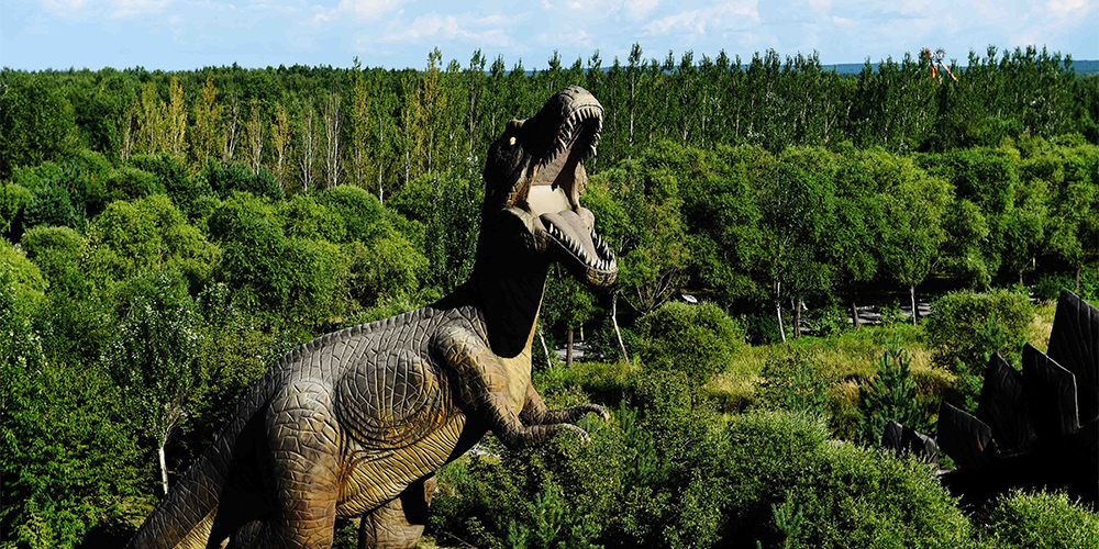 Цзяиньский национальный геопарк динозавров в провинции Хэйлунцзян