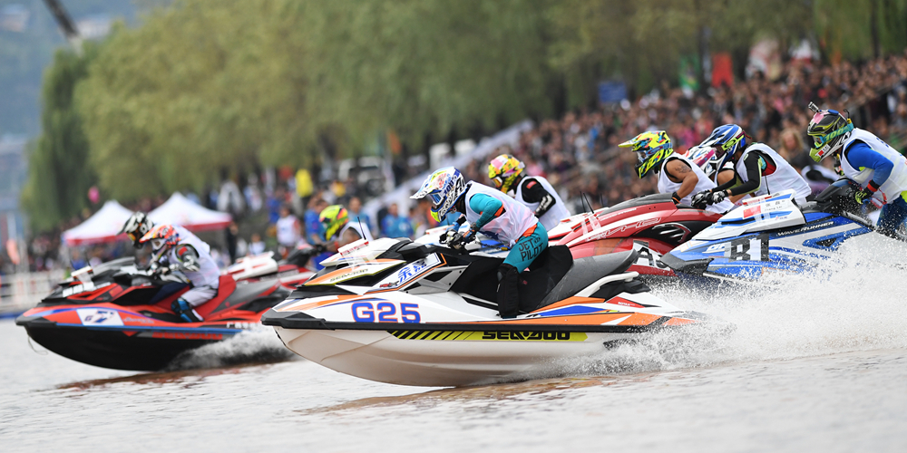 Водно-моторный спорт -- Открытый турнир озера Ханьфэн в Чунцине