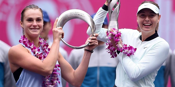 Теннис -- Tianjin Open 2017: М.Шарапова стала чемпионкой турнира в одиночном разряде