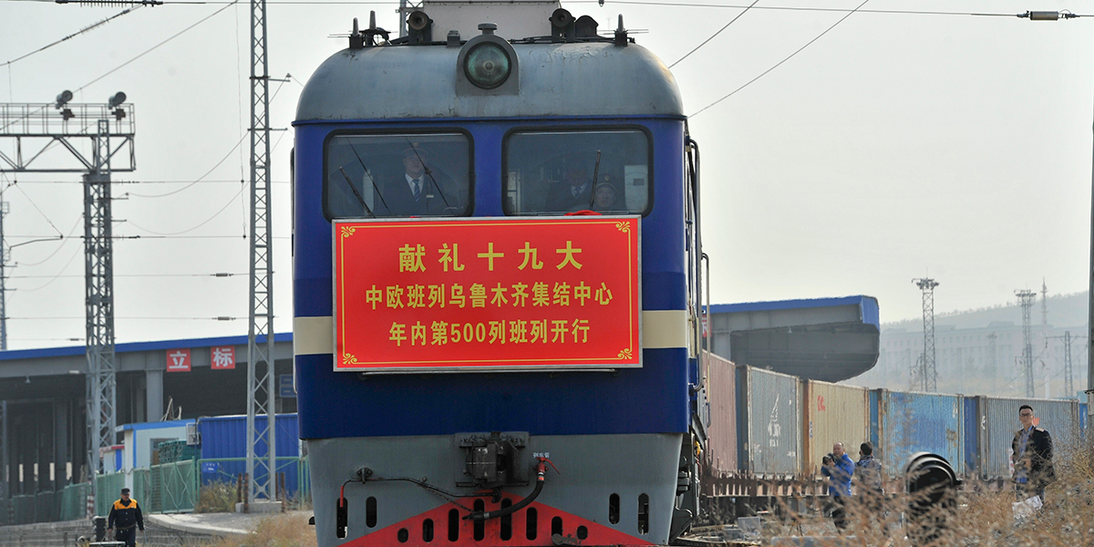 Из Синьцзяна отправился 500-й по счету в этом году поезд по маршруту Китай - Европа
