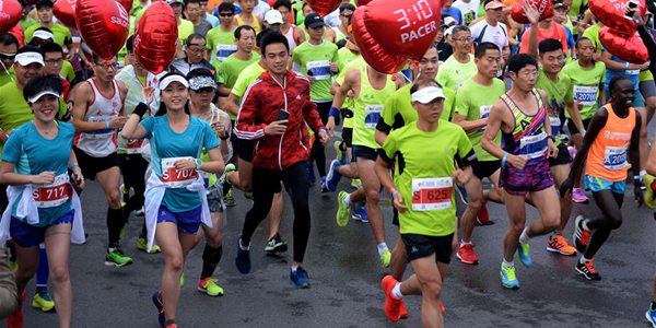 В Сиане прошел международный марафон с участием 20 тыс. человек