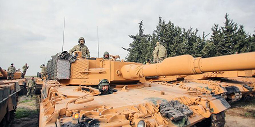 Турция начала военную операцию в сирийском Африне
