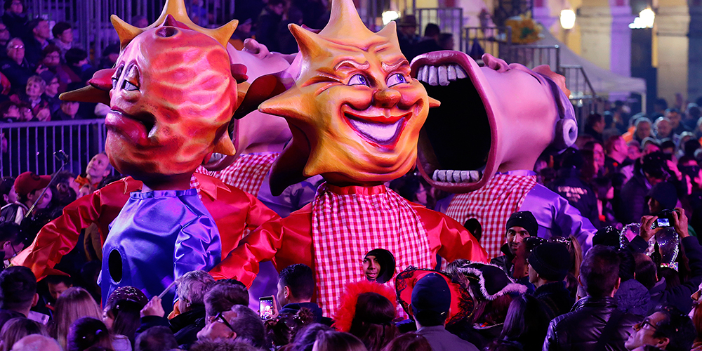 В Ницце стартовал 134-й карнавал