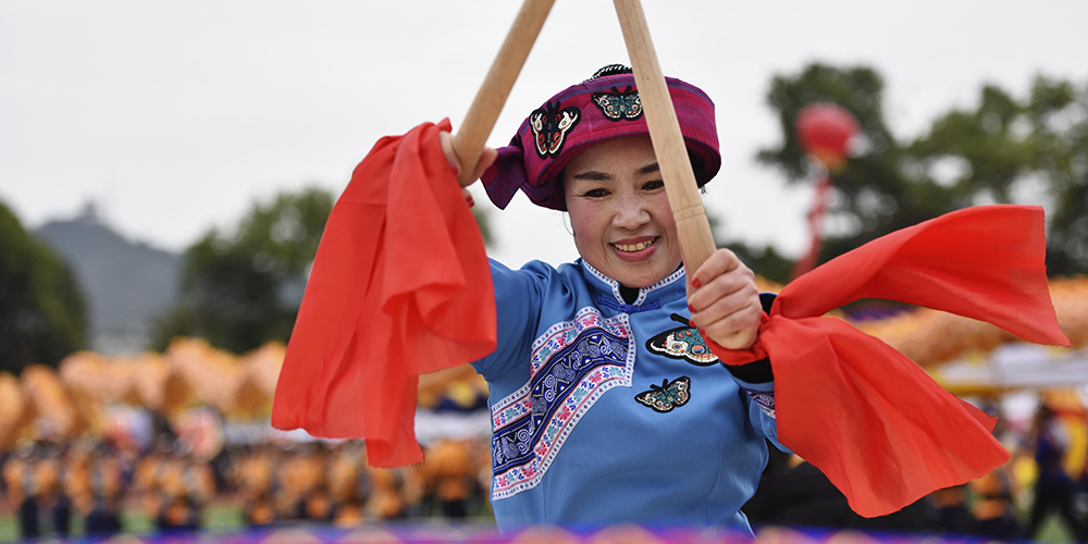 Международный конкурс исполнителей танцев льва и дракона в уезде Фучуань
