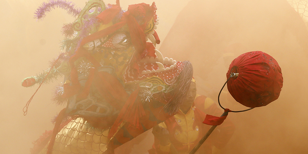 Танцы драконов в провинции Гуйчжоу