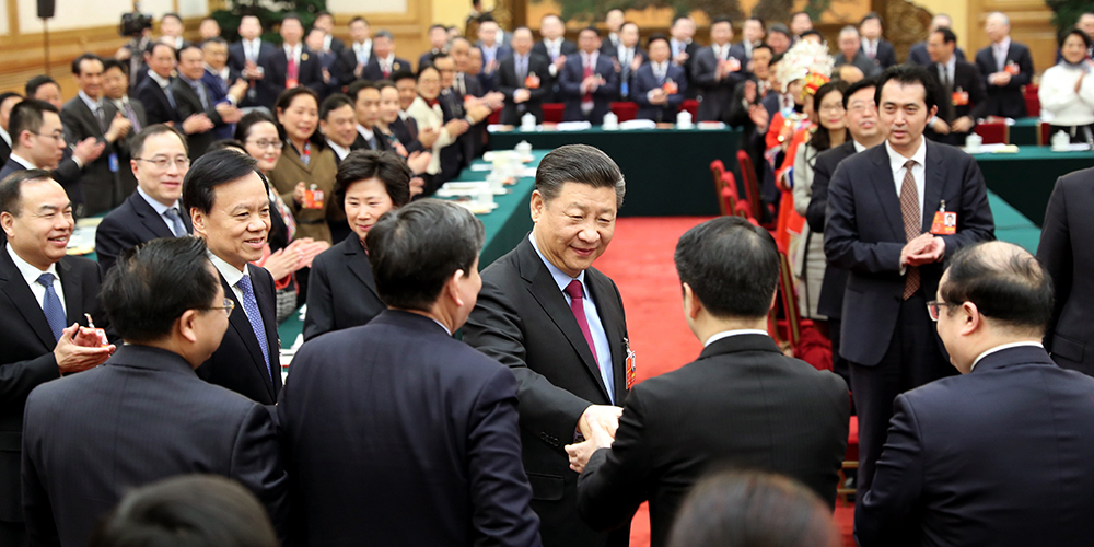 Си Цзиньпин принял участие в панельной дискуссии с депутатами ВСНП от Чунцина
