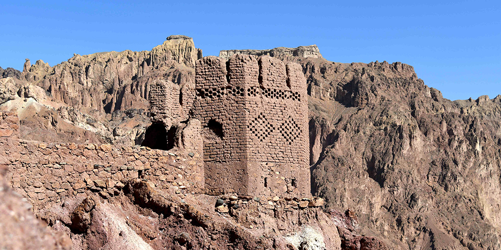 Руины древнего афганского города Шахри-Зухак