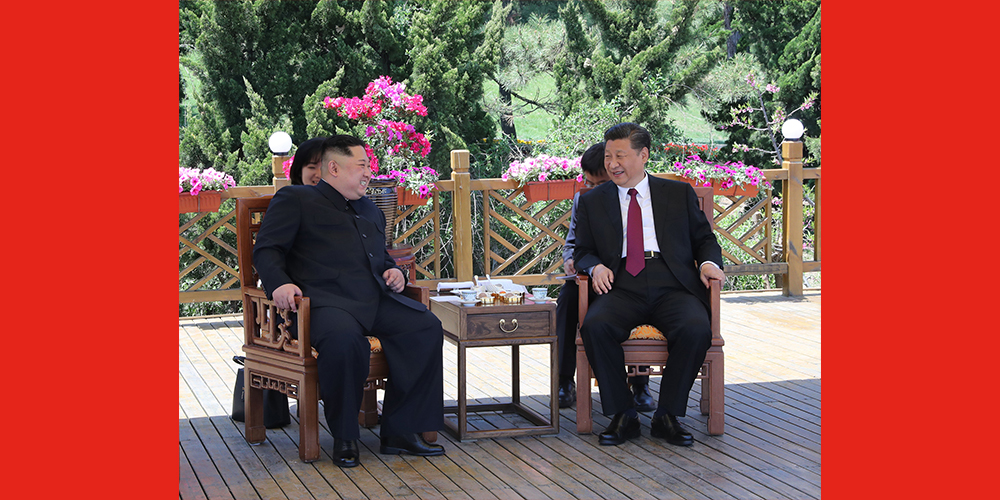 Срочно: Си Цзиньпин встретился с Ким Чен Ыном в Даляне