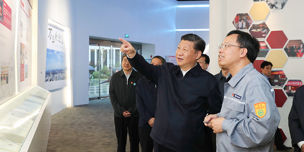 Си Цзиньпин прибыл с инспекцией в Яньтай