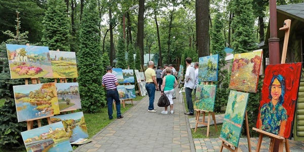 В Центральной Украине завершился 2-й Международный художественный пленэр
